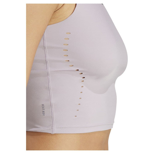 Adidas Ärmlös T-shirt Elev High Intensity Vit XL Kvinna
