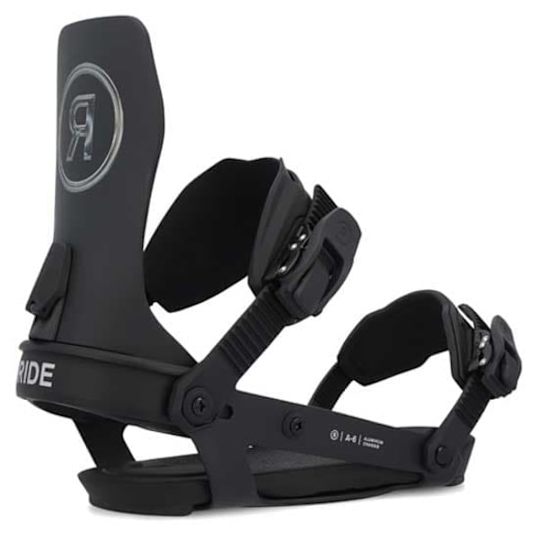 Ride A-6 Snowboardbindinger Sort L