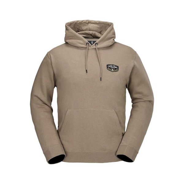 Volcom Essential Hættetrøje Brun S Mand