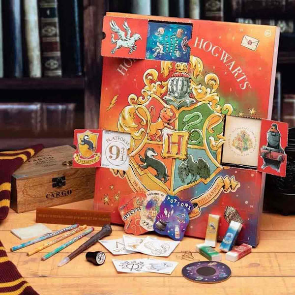 Paladone Harry Potter Adventskalender Hogwarts 2022 Gylden