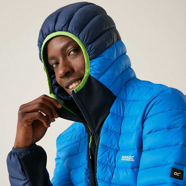 Regatta Hooded Leedre Hybrid Jakke  M Mand