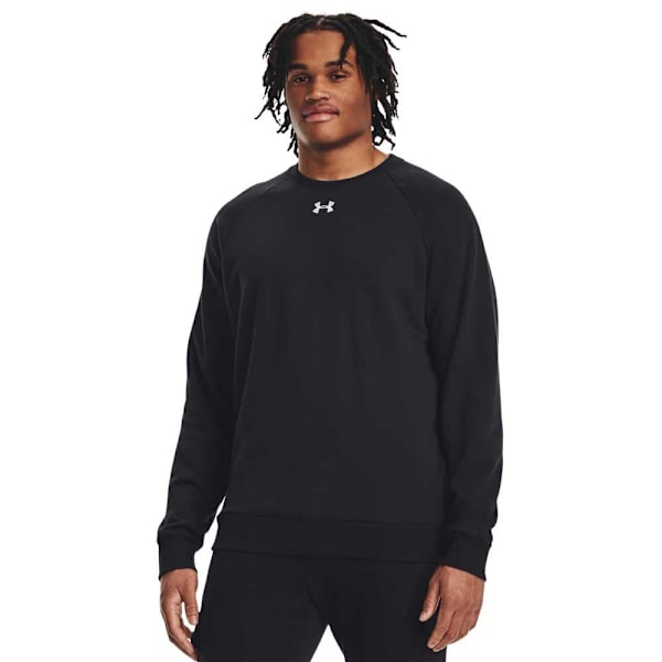 Under Armour Sweatshirt Rival Fleece Crew Sort M / Regular Mand
