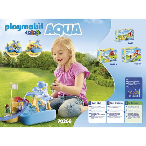 Playmobil Vesikaruselli 1.2.3 Monivärinen