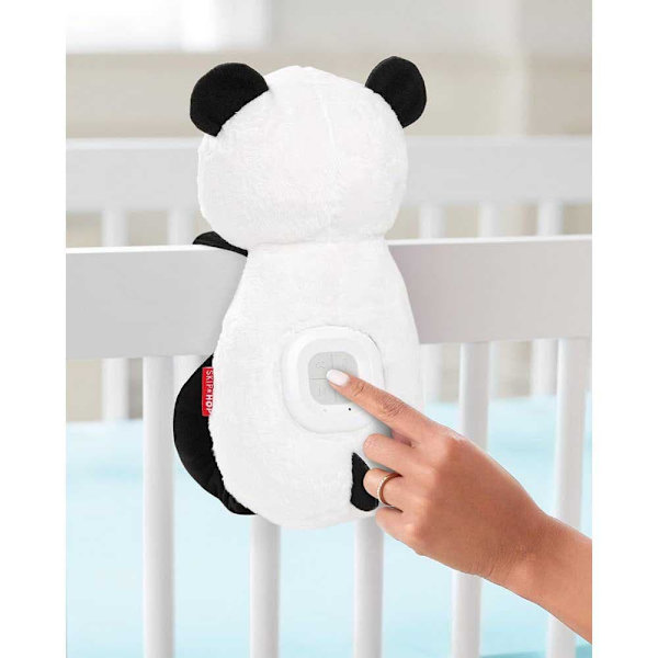 Skip Hop Grædeaktiveret Sut Legetøj Panda Sort