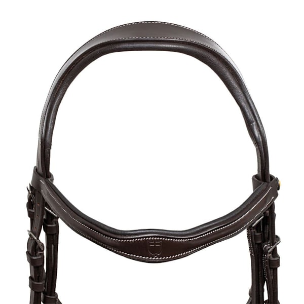 Equestro Anatomical Logo Tøjle Sort Cob