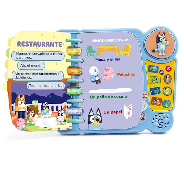 Vtech Spil Bog Bluey Blå