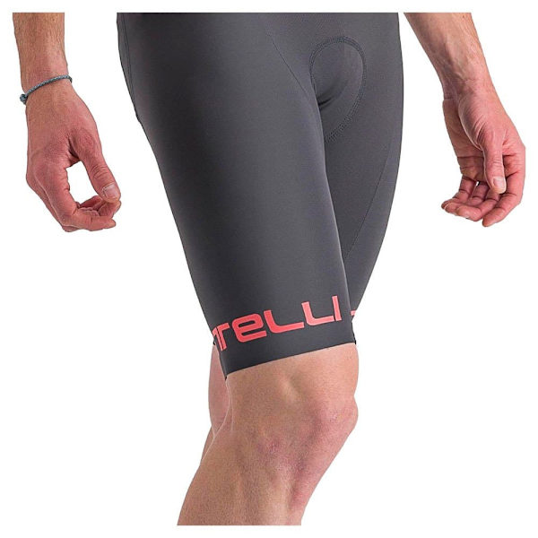 Castelli Bib Shortsit Free Aero Rc Classic Harmaa S Mies