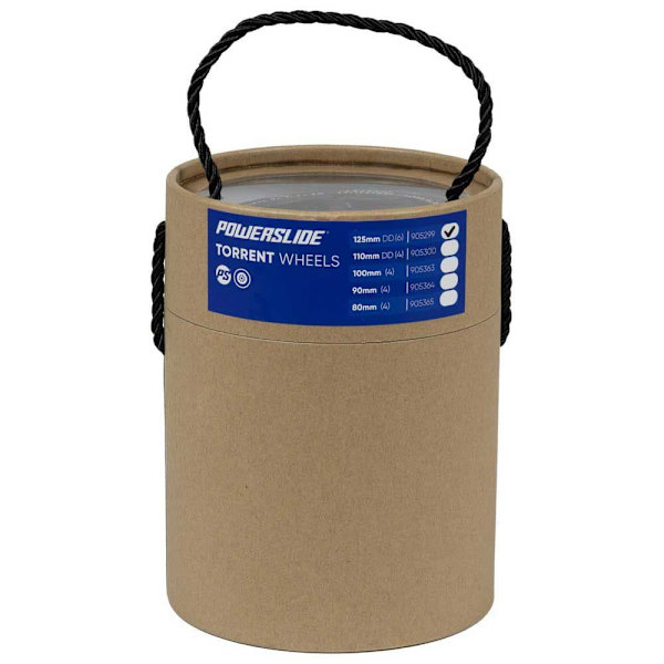 Powerslide Torrent Rain 4 Units Svart 110 mm / 84A