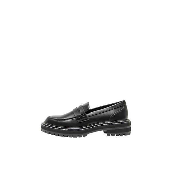 Only Sko Moccasins Beth-3 Pu Sort EU 37 Kvinde