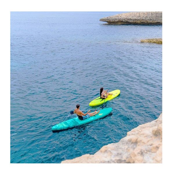 Aquatone Uppblåsbar Paddel Surfset Wave 10´6´´ Grönt 304.8 cm / 81 cm