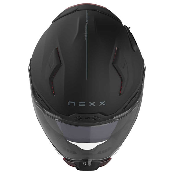 Nexx X.wst3 Plain Fullface-hjelm Sort XS