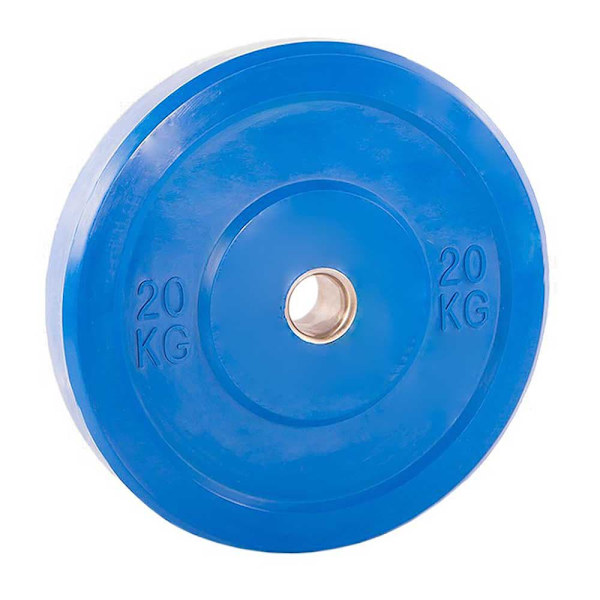Softee Bumper Plate 20kg Blå 20 kg