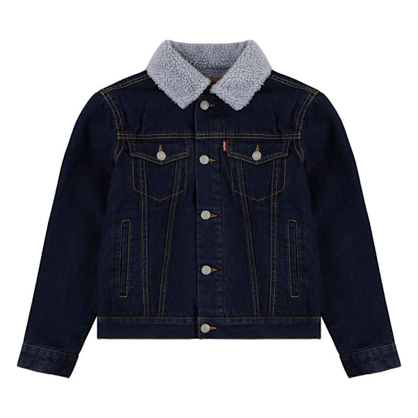 Levi´s ® Kids Sherpa Trucker Jacka Blå 5Years Pojke