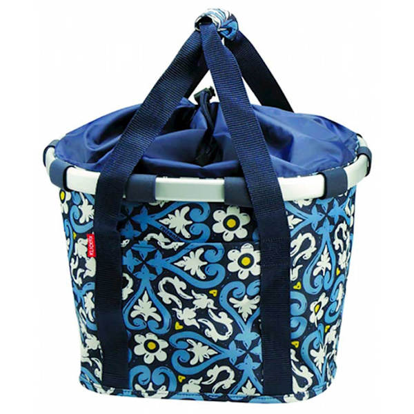 Rixen&kaul Floral 1 Klickfix Ohjaustangon Laukku 15l Sininen