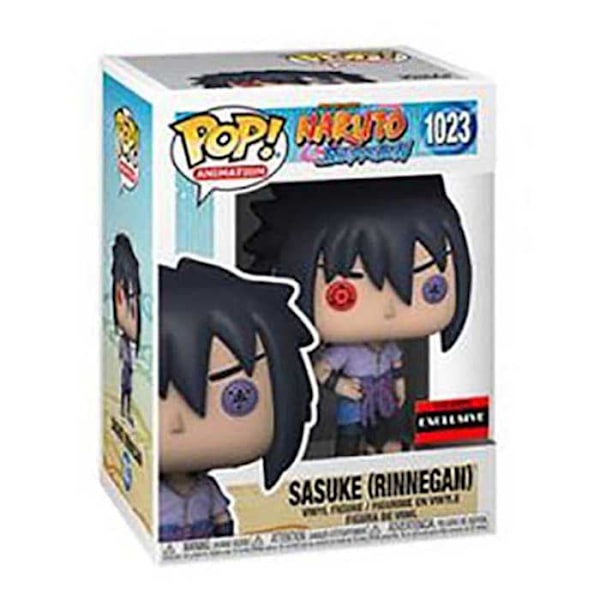 Funko Hahmo Naruto Sasuke Uchiha Rinnegan Aaa Anime Exclusive Harmaa