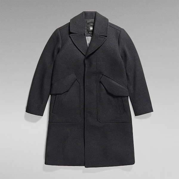 G-star Frakke Wool Grå L Mand