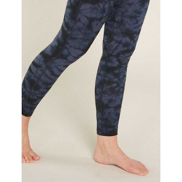 Icebreaker Merino 200 Oasis Cloud Dye Leggings Grå M Kvinna