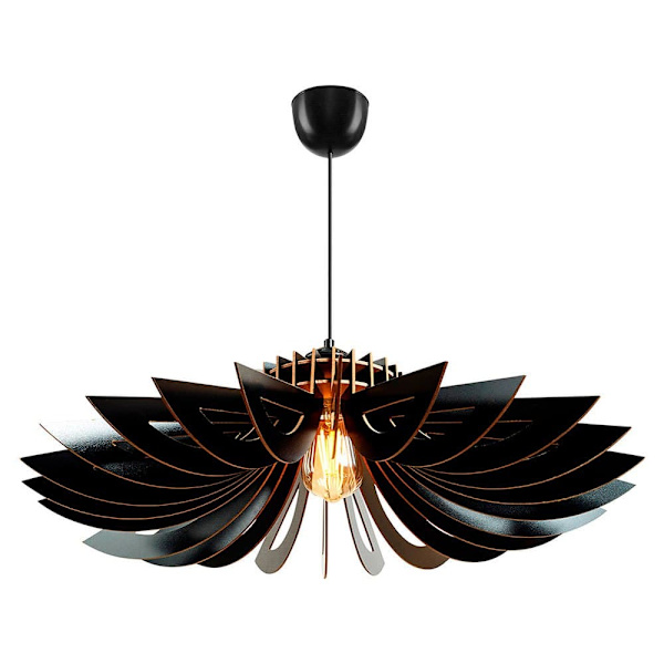 Wellhome Wh1109 Pendellampe 2 Enheder Gylden