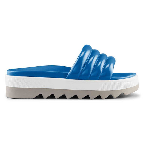 Cougar Shoes Prato Patent Sandaler Blå EU 38 1/2 Kvinde