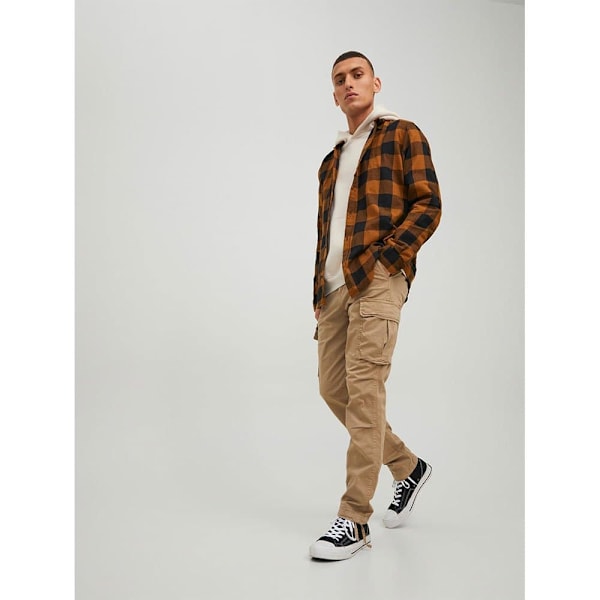 Jack & Jones Cargobyxor Ace Tucker Ama Brun 34 / 30 Man