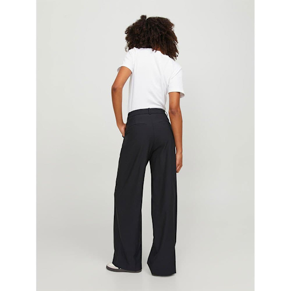 Jack & Jones Ellis Wide Jjxx Højtaljede Bukser Sort XS / 32 Kvinde