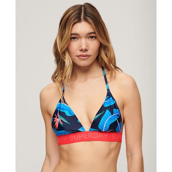 Superdry Logo Triangle Bikinitop Flerfarvet M Kvinde