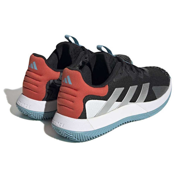 Adidas Kaikki Tuomioistuimen Kengät Solematch Control Clay Musta EU 41 1/3 Mies
