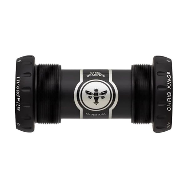 Chris King Bottenfäste Koppar Threadfit 24 Svart 68/73 mm