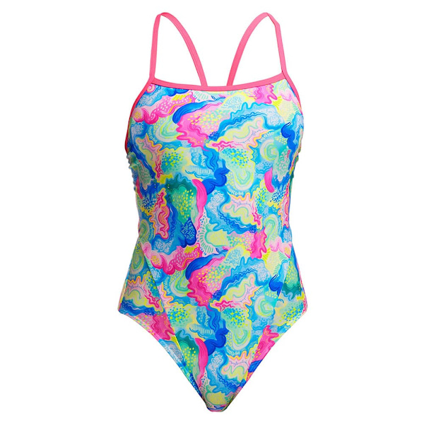 Funkita Single Strap Badetøj  AUS 14 Kvinde