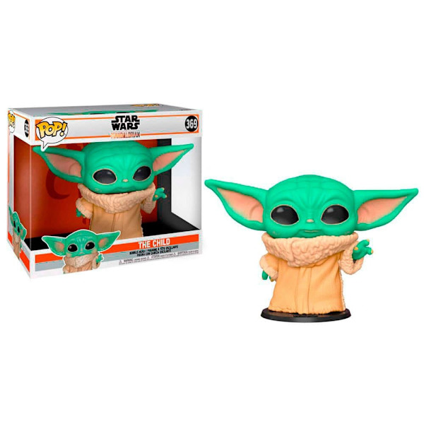 Funko Pop Star Wars Mandalorian Yoda The Child 25 Centimeter Flerfärgad