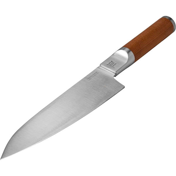 Fiskars Køkkenkniv Norden Large Cook´s Knife 20 Cm Brun,Søvfarvet