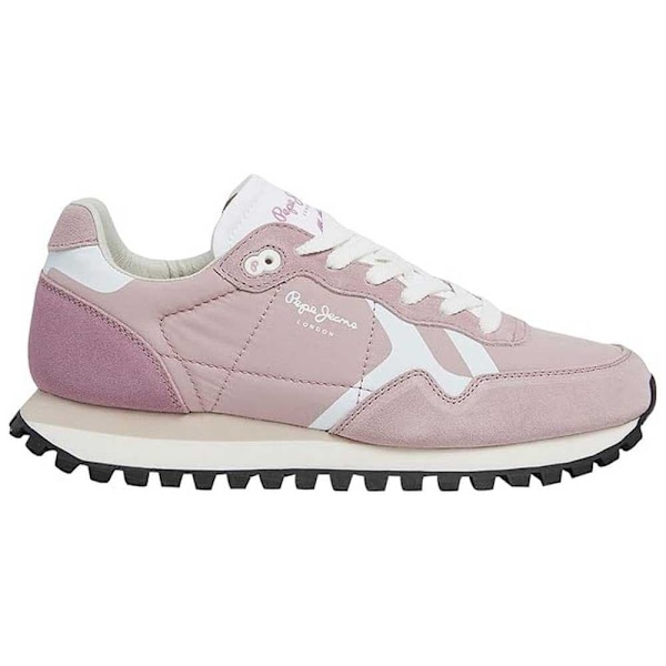 Pepe Jeans Utbildare Brit-on Print Rosa EU 39 Kvinna