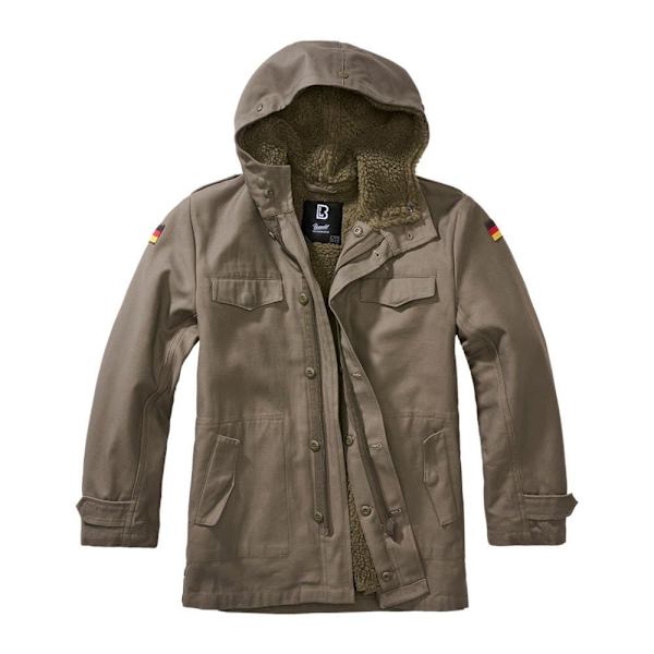 Brandit Parkas Bw Grönt 158-164 cm Pojke