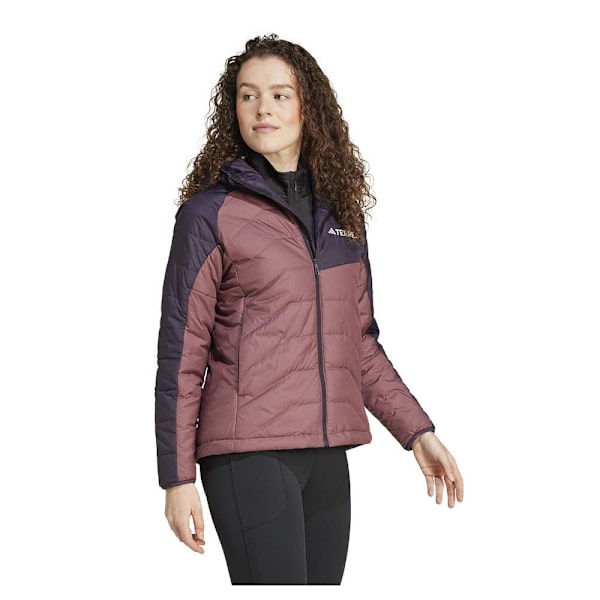 Adidas Terrex Multi Synthetic Insulated Jacka Lila L Kvinna