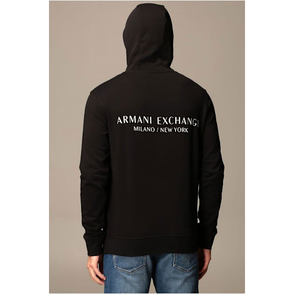 Armani Exchange 8nzm94-zjkrz Hættetrøje Sort L Mand