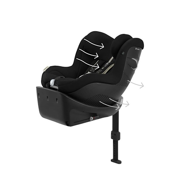 Cybex Sirona Gi I-size Plus Vauvan Turvaistuin Musta
