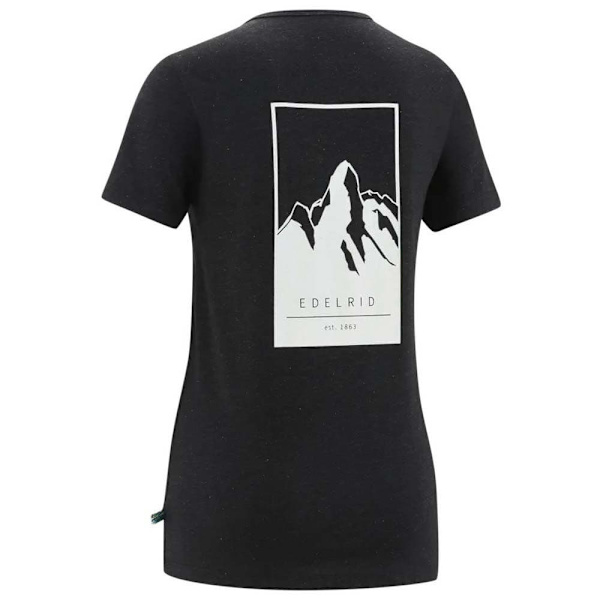 Edelrid Onset T-shirt Med Korte ærmer Sort XL Kvinde