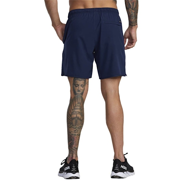 Rvca Yogger Stretch 17 Sportshorts Blå XL Man