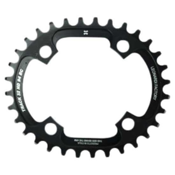 Leonardi Racing Oval Kæde-ring Daisy Track 94 Bcd Sort 30t