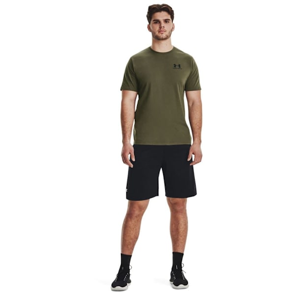 Under Armour Kortärmad T-shirt Sportstyle Lc Grönt M / Regular Man