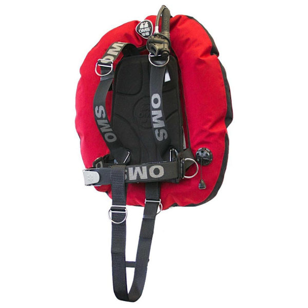 Oms Med Performance Double Wing Ss Smartstream 45 Lbs Bcd Rød,Sort