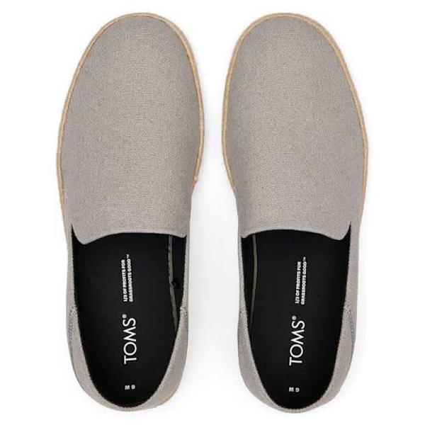 Toms Espadrilles Santiago Grå EU 42 Man