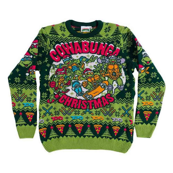 Aaa Merchandise Turtles Juletrøje Cowabunga  XL