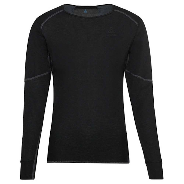 Odlo Crew Neck Langærmet Basislag Active X-warm Eco Sort S Kvinde