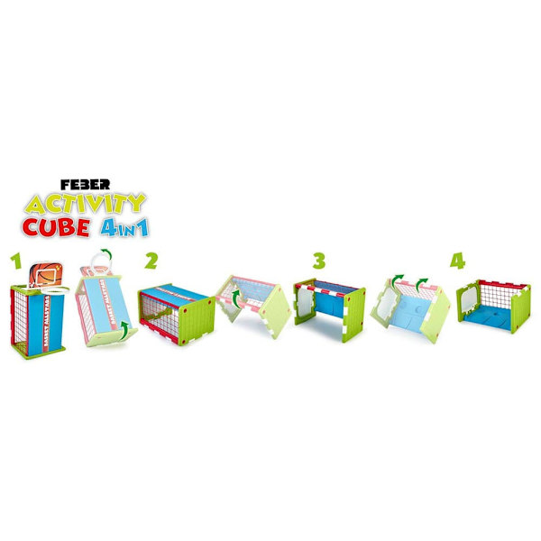 Feber Activity Cube 4 In 1 Guld