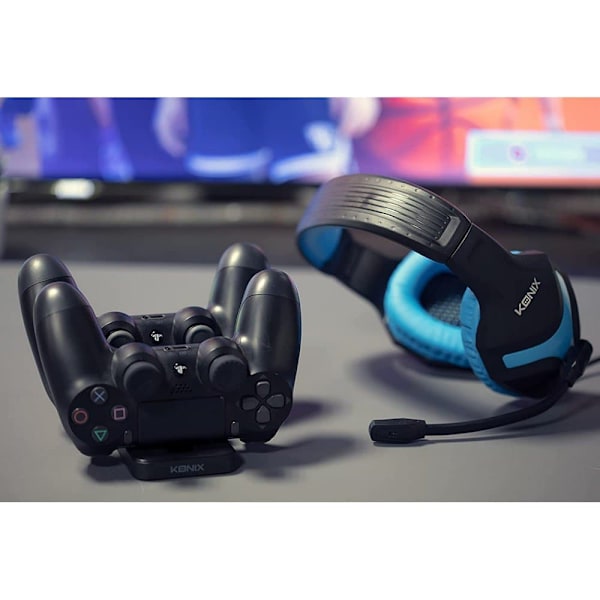 Konix Ps 4 Gamer Gamer Pakke Sort