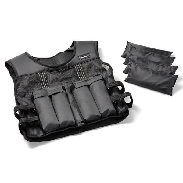 Tunturi Justerbar Vægtvest 10kg Sort 10kg