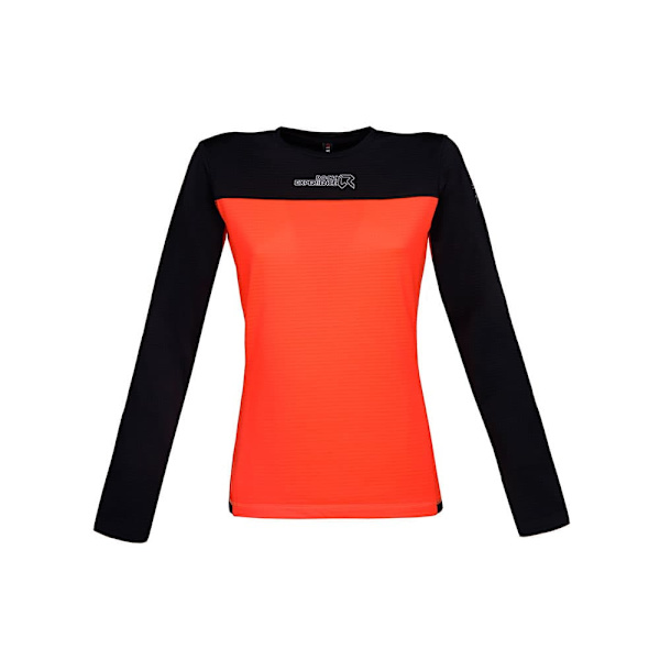 Rock Experience Arrows Crewneck Fleece Orange M Kvinna