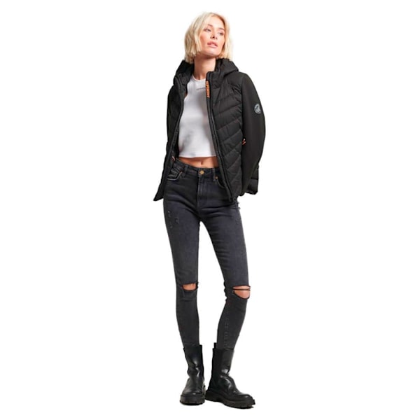 Superdry Polstret Jakke Storm Hybrid Sort 2XS Kvinde