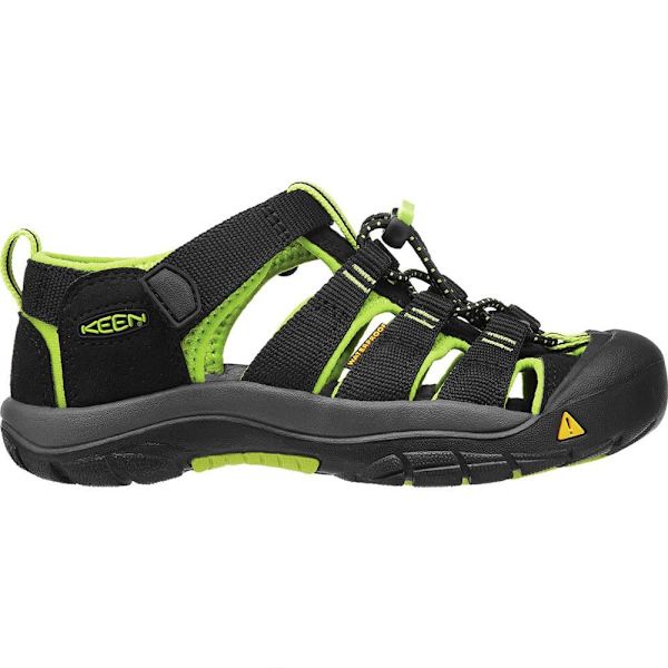 Keen Ungdoms Sandaler Newport H2 Grøn,Sort EU 39 1/2